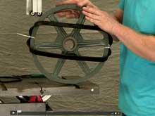 rubber band saw tires
