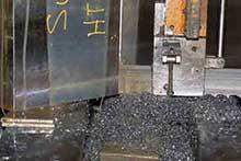 Heavy feed force can be used on a Q601 Band Saw Blade