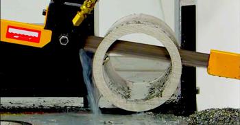 Q701 M71 Bimetal Superior Performance Bandsaw Blade in action