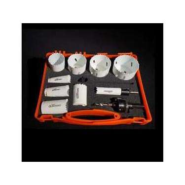 13 PC Industrial Journeyman's Hole Saw Kit